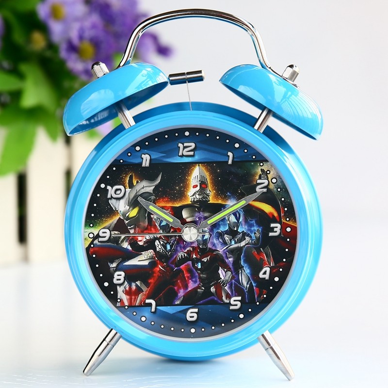 Student Galaxy Altman Superman Dana Dega Aix alarm clock anime cartoon children mute retro noise table