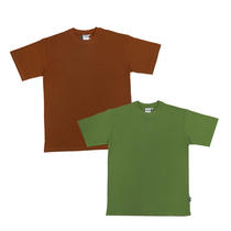 SOULStyle American hip hop street dance rap small neckline pure color loose 100 lap short sleeve hypertrophy bboy T-shirt