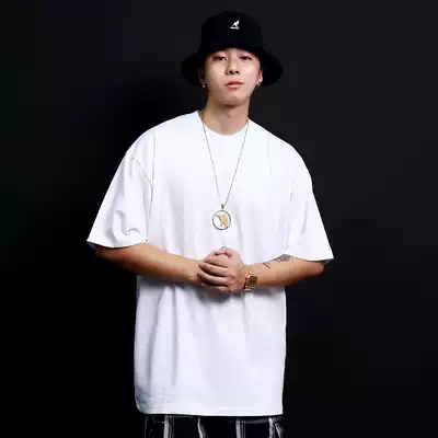 SOULSTYLE Original Tide Brand Hip Hop Street Dance Solid Color Loose Joker Short Sleeve Hypertrophy T-shirt bboy hiphop