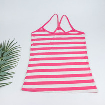 (Special clearance)Girls base long camisole Modal comfort underwear middle school students bandeau lace edge