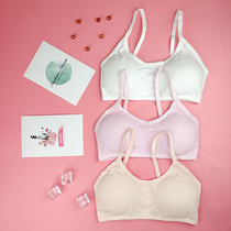 Childrens chest bottom dancing clothes thin girls developmental underwear cotton thin shoulder invisible vest bra