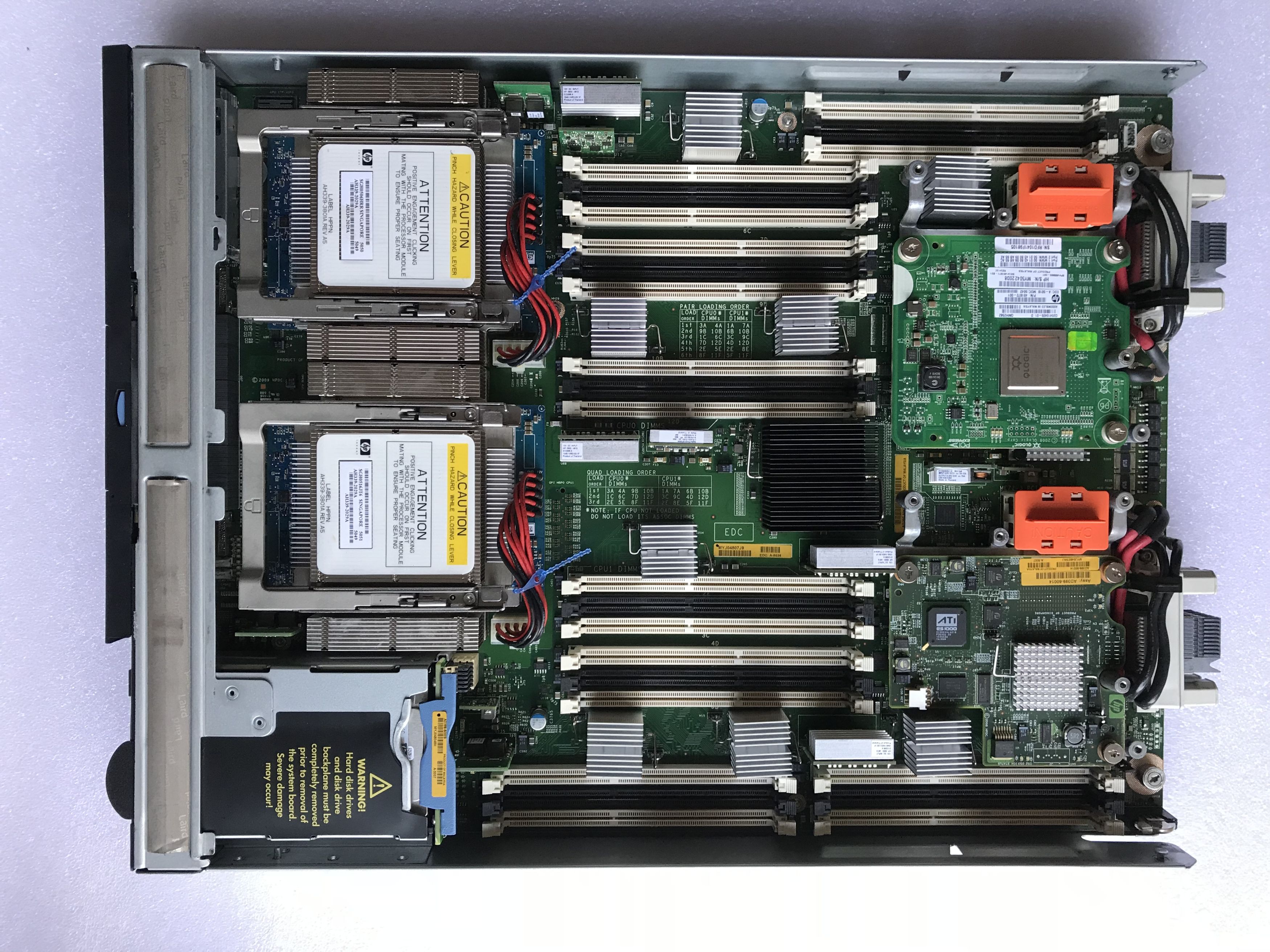 HP BL860C I2 BL870C i2 Blade Motherboard AD399-60101 AD399-60003