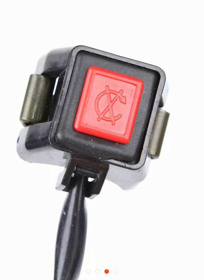 Motorcycle electric starting switch flame off switch modified start ignition flame off-road 250 moto switch