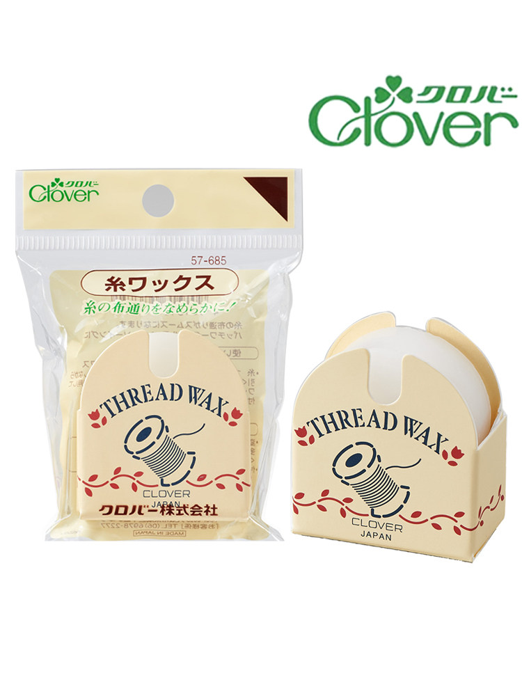 Japan imported thread wax Coke CLOVER sewing thread wax/leather carving leather thread cross embroidery thread wax
