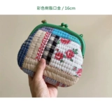 Пластиковый крючок для вязания, кошелек, изогнутый набор материалов с аксессуарами, «сделай сам»