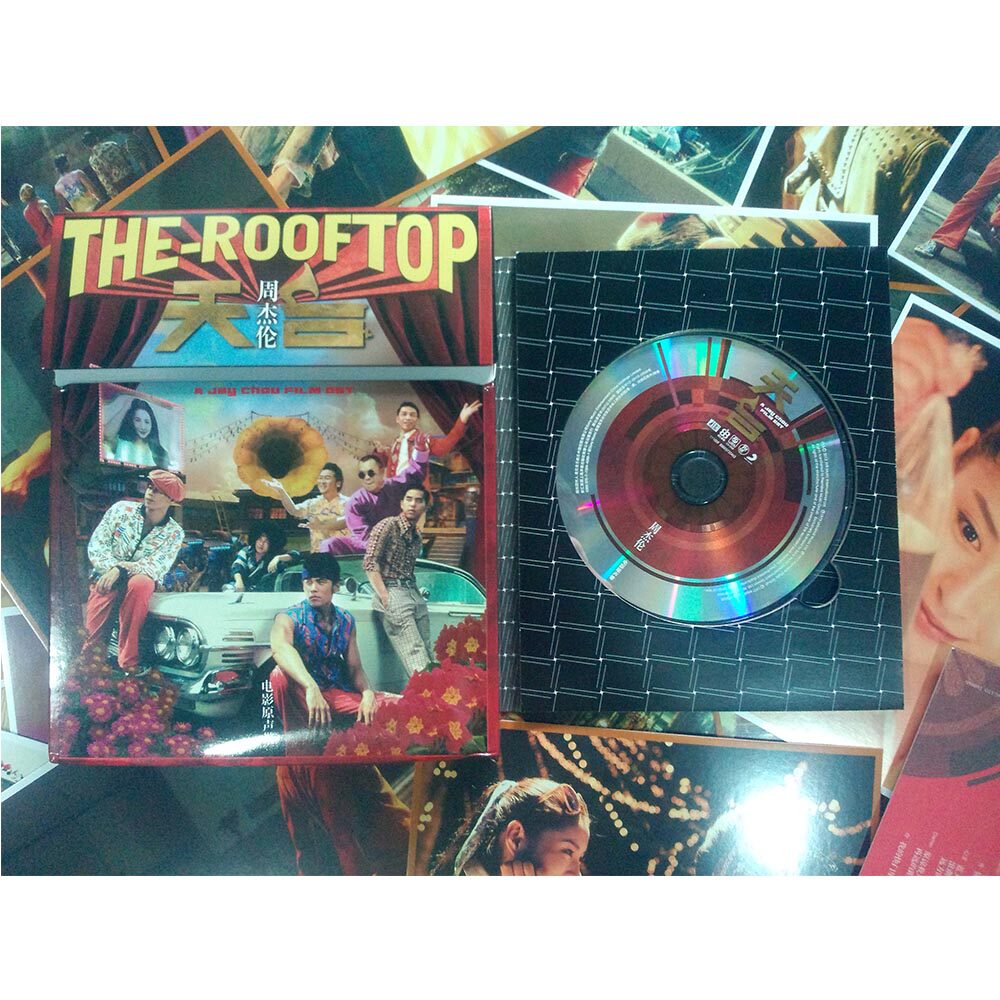 【现货】周杰伦 天台 电影原声带 CD+照片+内赠海报
