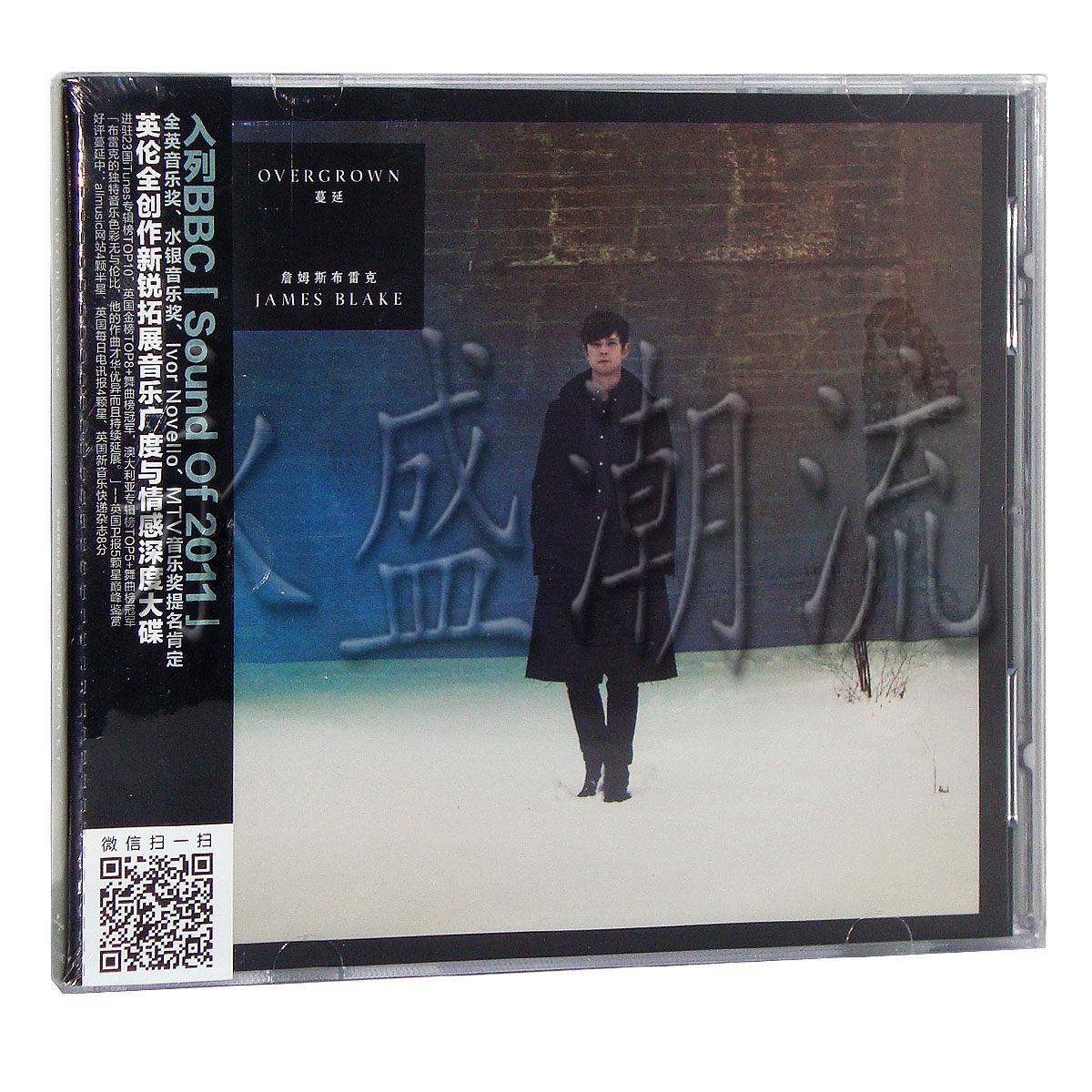【正版现货】James Blake 詹姆斯布雷克 Overgrown 蔓延 CD 2013
