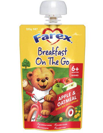 Australia's New Zealand Farex Apple's oatmeal for more than 6 120g * 10