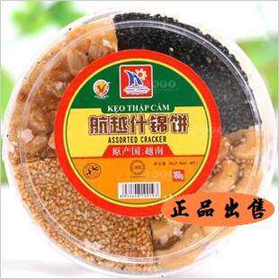 5 yuan Unlimited weight Vietnam Hangyue assorted cake 180g Cashew nut peanut sesame cake Multi-layer crispy and delicious