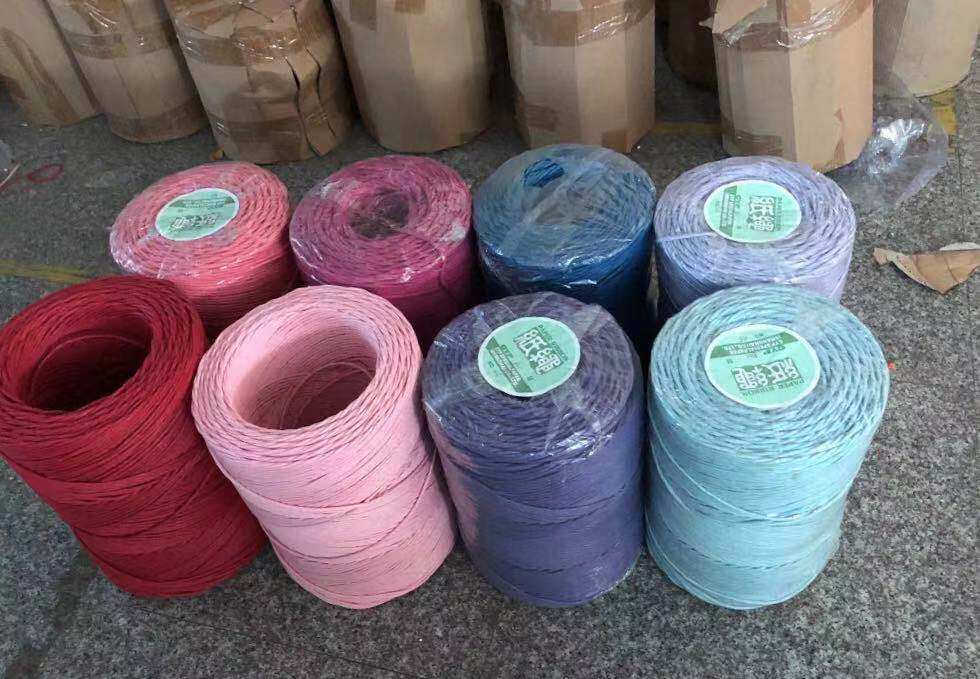 Taiwan paper flower paper art materials-Taiwan high quality paper rattan paper rope special price whole roll 5 kg 100800 meters