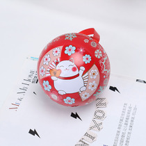 Starry sky high-end large wedding ceremony spherical tinplate creative hand gift creative macaron round candy box