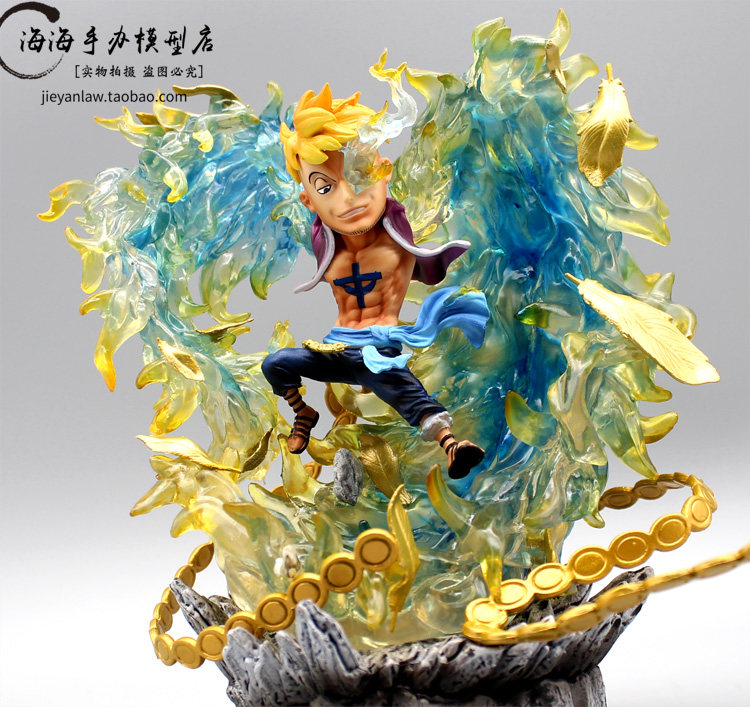 One Piece GK phoenix Marco first team captain G5 model FIVE statue domestic Q version model ornament