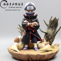 Naruto AY corner Duxiao organization series Weasel GK hand-made statue Q version model ornaments