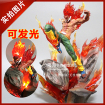 Naruto singularity GK Night Kaike luminous eight-door escape armor Metekai fully open three or four generations of hand-made statue model