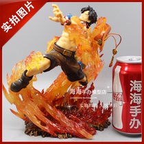 One Piece MAX fire fist Ace 15th anniversary limited hand model ornaments boxed