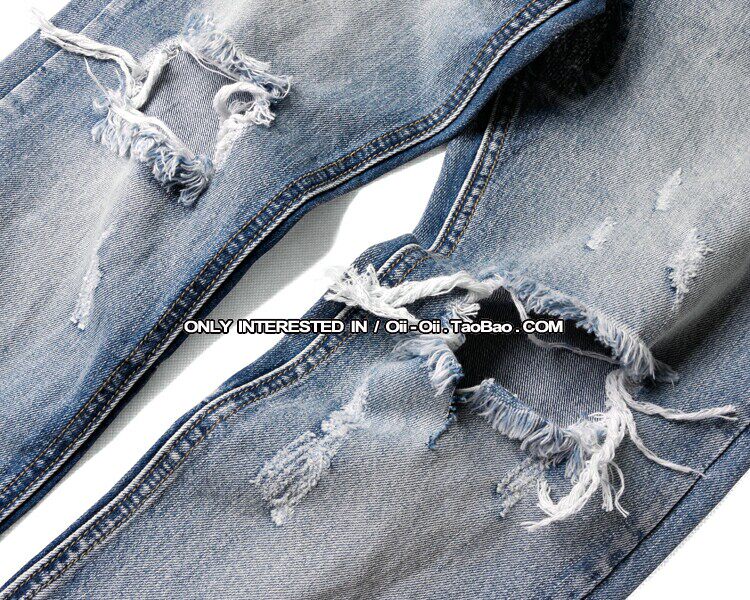 Jeans pour adolescent pieds Slim pour Quatre saisons - Ref 1481677 Image 31