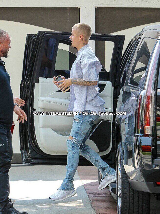 Jeans pour adolescent pieds Slim pour Quatre saisons - Ref 1481677 Image 17