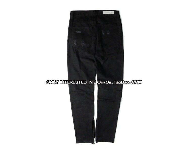 Jeans pour adolescent pieds Slim pour Quatre saisons - Ref 1481677 Image 25