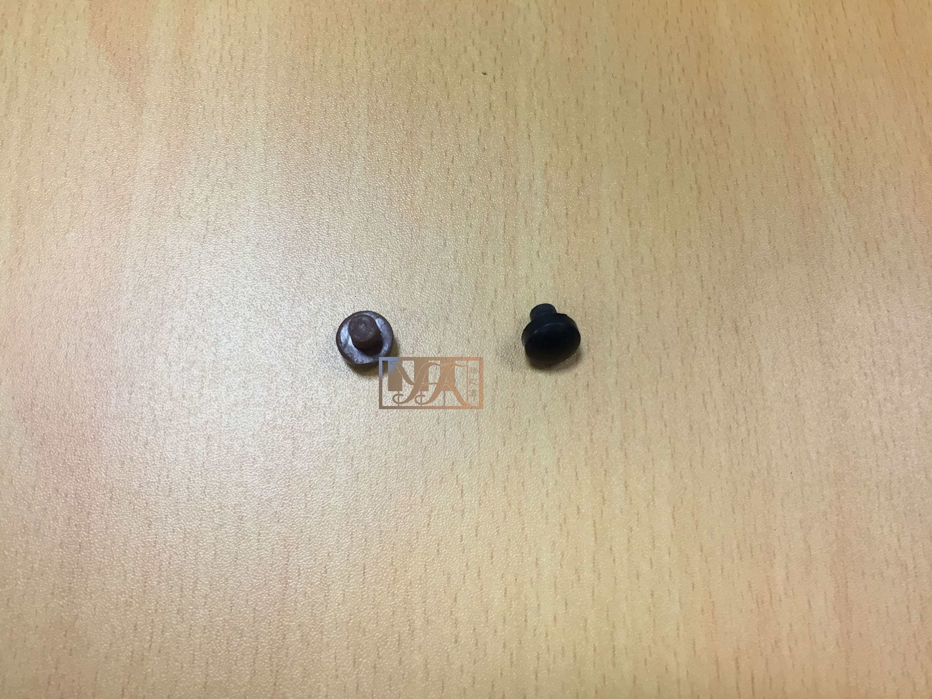 Original Fitted Imported GP Rubber Grain Doorplate Rubber Grain Big Round Rubber Button