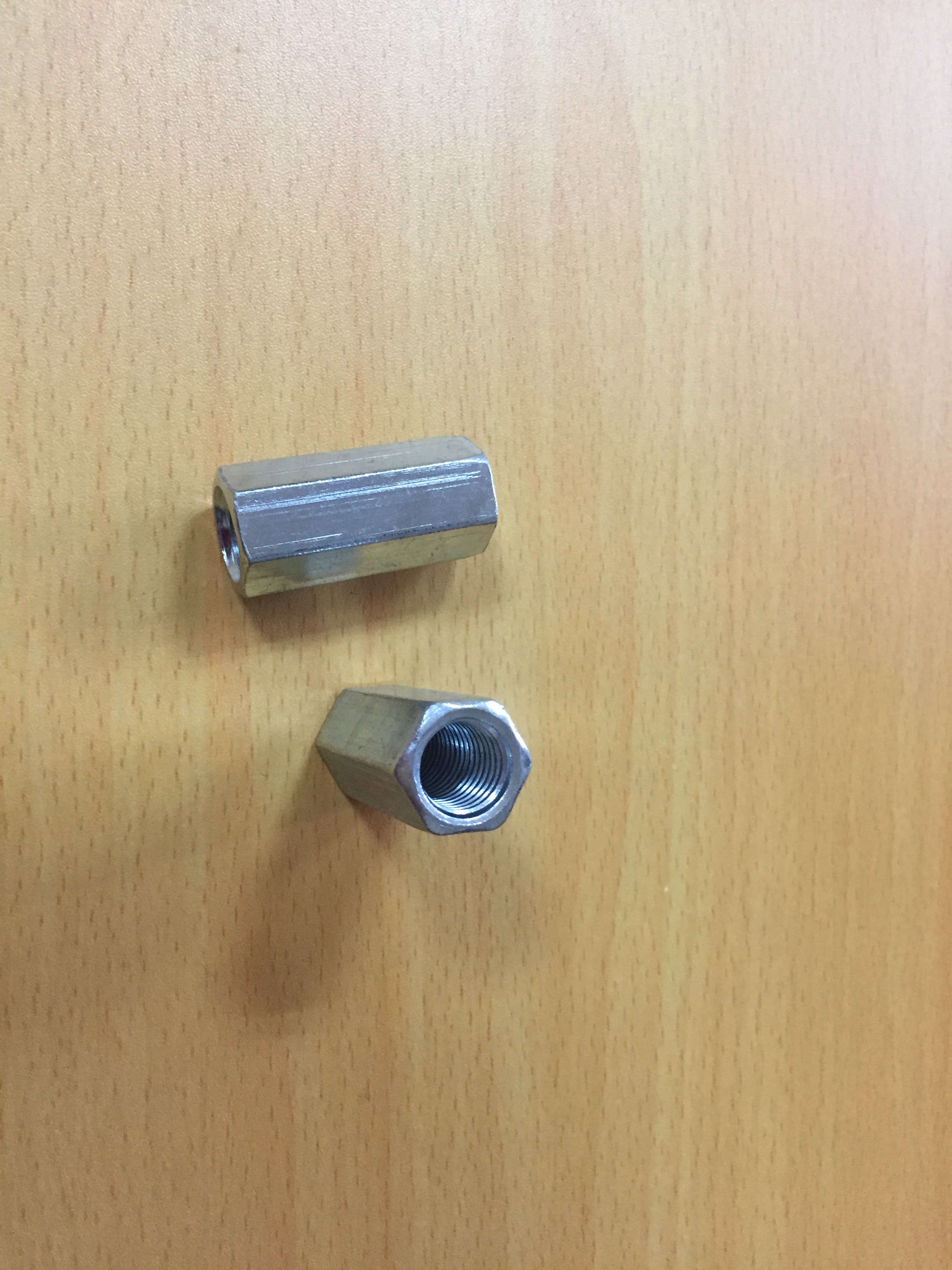 Silk-connected hexagonal connector-screw cap (available for polishing machine)