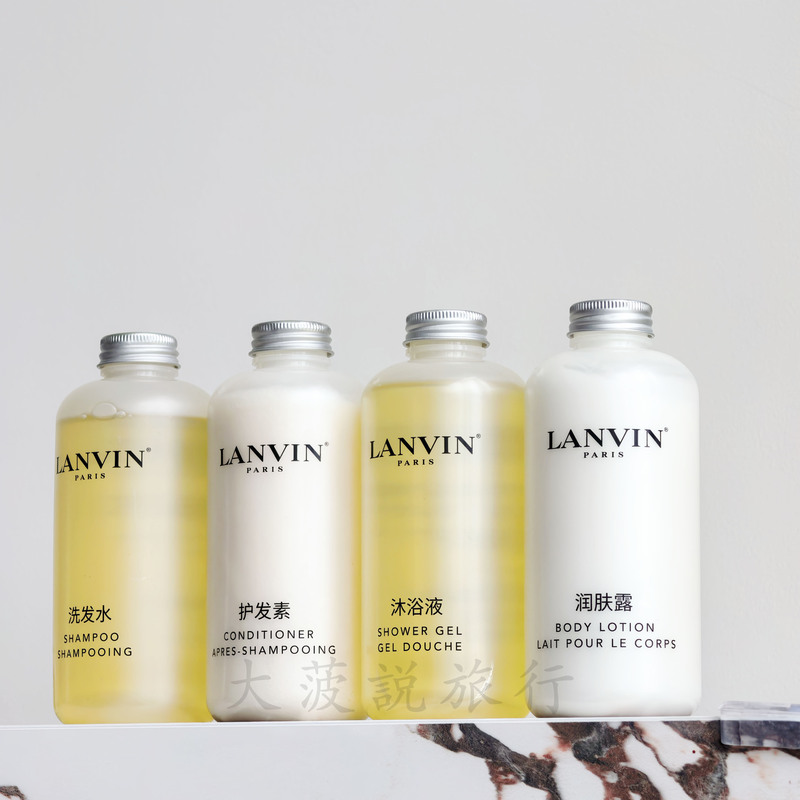 Sofitel Hotel Lanvin Jasmine Fragrance Shampoo Conditioner Shower Gel Body Lotion 290ml Sofitel Hotel Lanvin Jasmine Fragrance Shampoo Conditioner Shower Gel Body Lotion 290ml