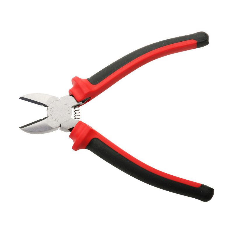 Teko Tool Diagonal pliers 5-inch 6-inch bicolor shank diagonal nozzle pliers side clippers DP-5 DP-6-Taobao