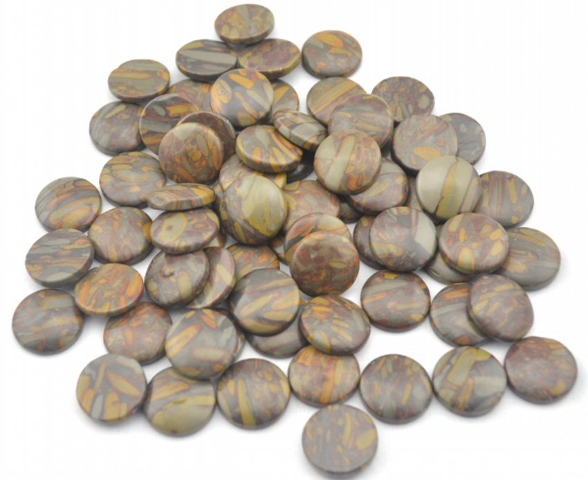 Special price manufacturer direct selling natural female Nu stone 2CM pawns wafer to purify water quality health care