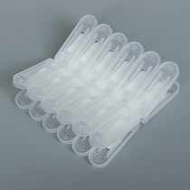 Hengyi transparent clothes clip towel clip cotton clip windproof clothes clip exquisite clip 12 sets