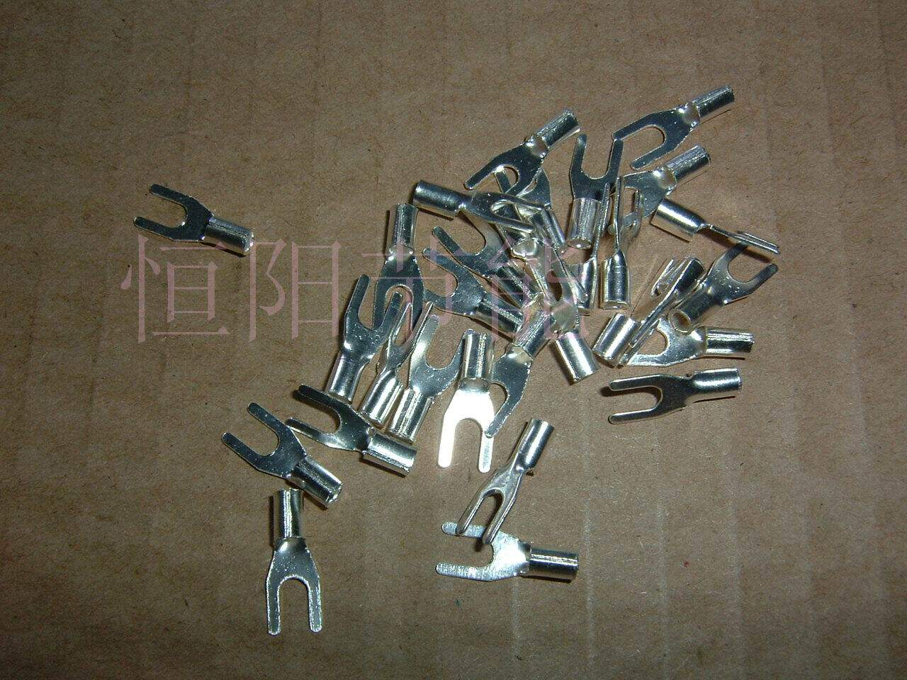 Cold-pressed terminals Cold-pressed terminals Copper terminals Fork-shaped bare terminals Wire lugs UT1 5-3 retail