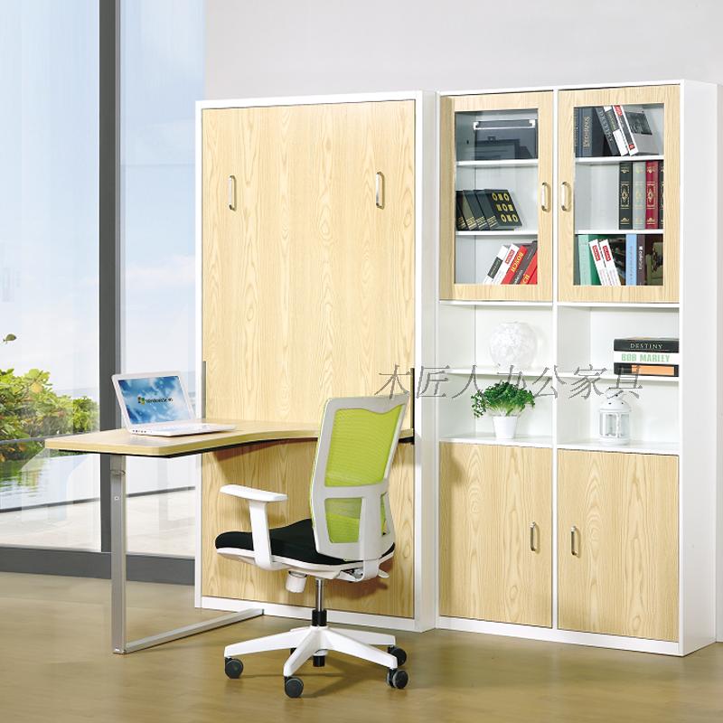 Shengkaixi multi-functional invisible bed space-saving wall cabinet bed is turning over bed hidden bed lunch break bed folding bed Murphy bed