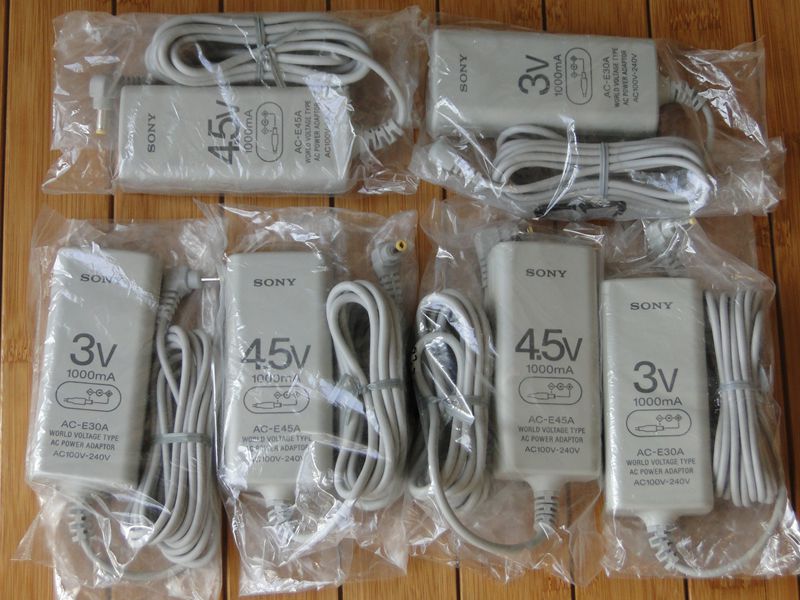 Sony Sony AC-E30A AC-E45A Power Adapter 3V 4 5V DC Power Supply