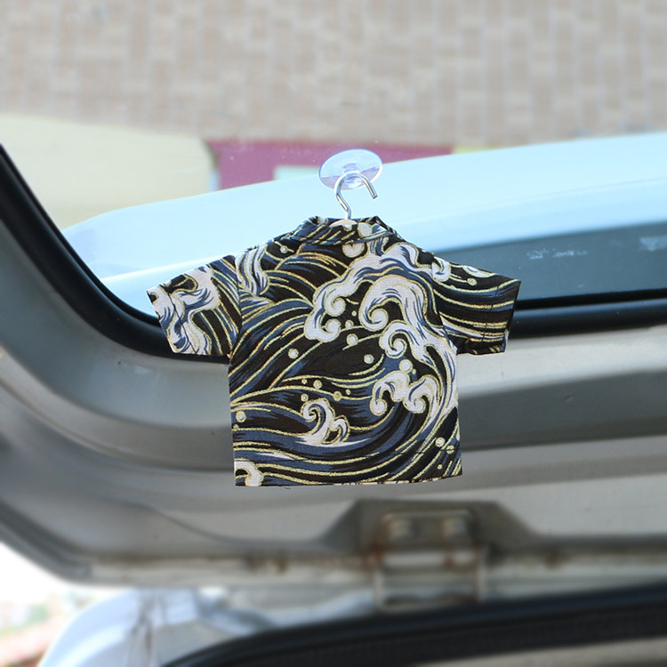 JDM day department and wind fairy crane wave Merchants Carp Cartoon Small Clothes Pendant Car Decorated Car Ornament