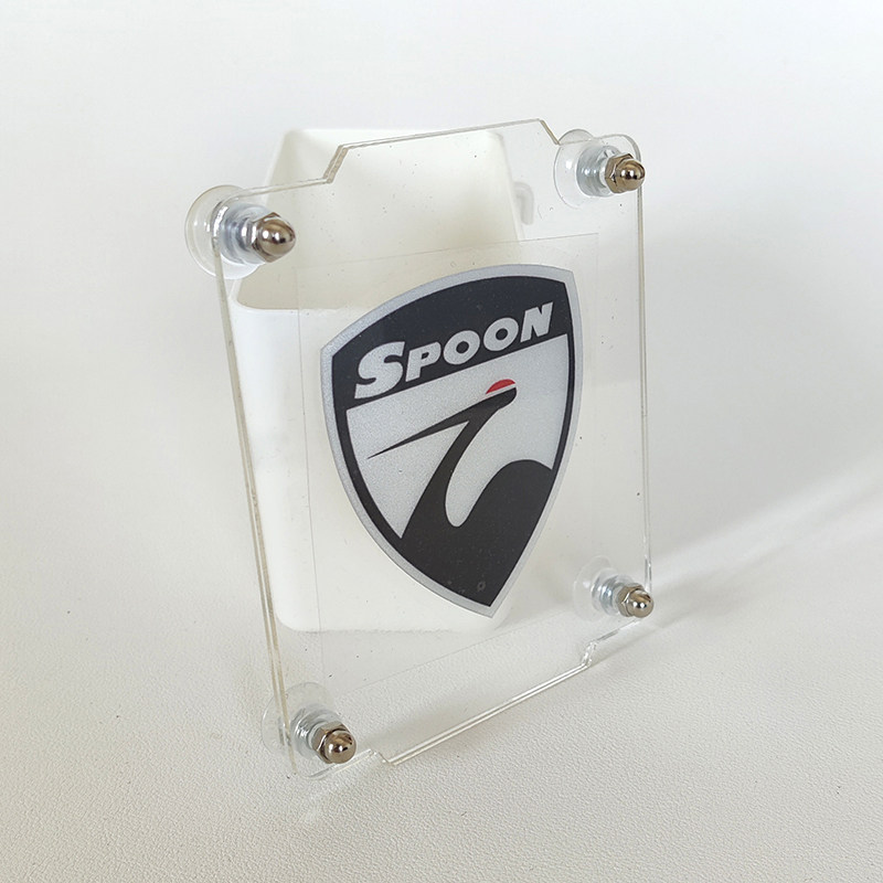 JDM modified decoration front glass sucker plate electrostatic tab for the annual inspection mark tag insurance vehicle label