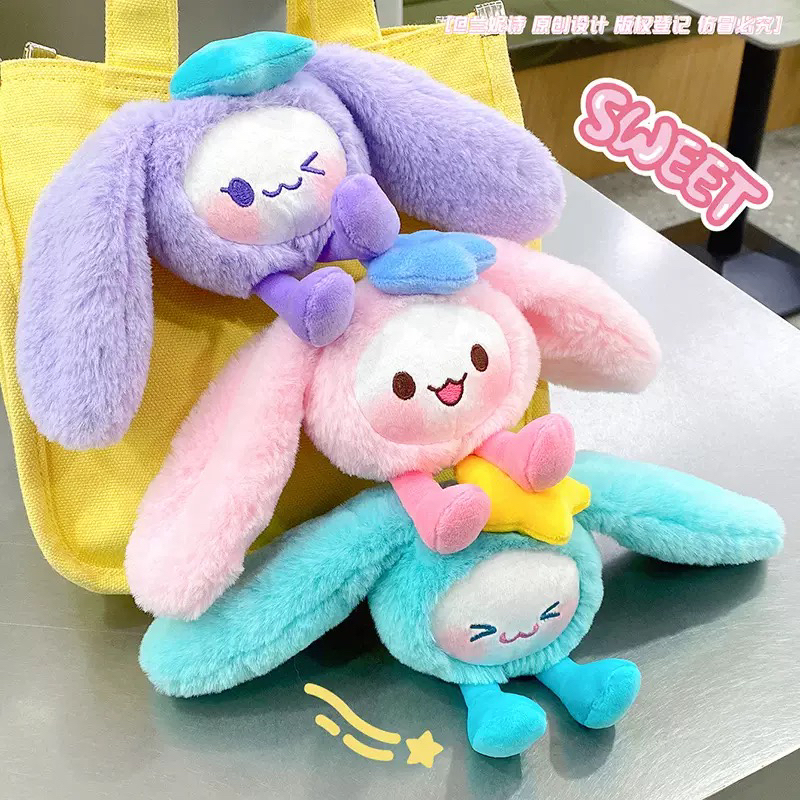 Elf Bunny Fabric Doll Elf Pendant Plush Doll Bestie Bag Pendant Keychain Girl Heart Gift