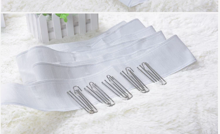 Curtain phụ kiện phụ kiện / mật độ cao bức màn dày móc chống nắng bông băng vải 25 mét / lượng - Phụ kiện rèm cửa bộ khung rèm cửa