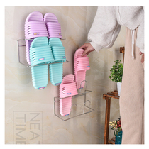 Stainless steel shoe rack Bathroom Kitchen Wall trailer rack with hook shoe rack hanging non-punching special shoe rack