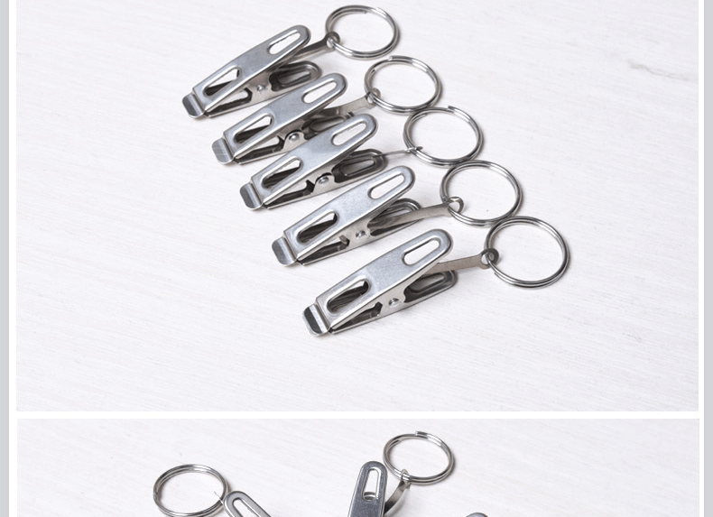 móc kẹp rèm bằng thép không gỉ với lưỡi câu vòng tròn để treo vòng màn rèm móc clasp cắt email miễn phí - Phụ kiện rèm cửa móc treo màn cửa