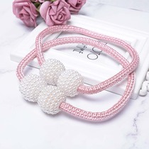 Simple magnet curtain buckle magnetic curtain strap adhesive hook free Pearl Curtain buckle pair