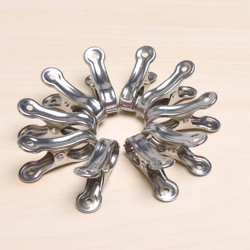 Shanghai SUS 304 stainless steel small clothespin stainless steel clothespin drying clip small quilt