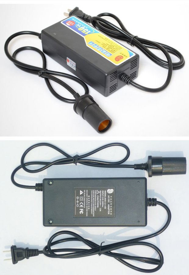Máy hút thuốc lá ô tô 220 V đến 12V 13A 150W - Âm thanh xe hơi / Xe điện tử loa cánh cửa ô tô jbl