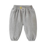Детские трикотажные осенние повседневные брюки, штаны для мальчиков для девочек для раннего возраста