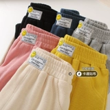 Детские трикотажные осенние повседневные брюки, штаны для мальчиков для девочек для раннего возраста