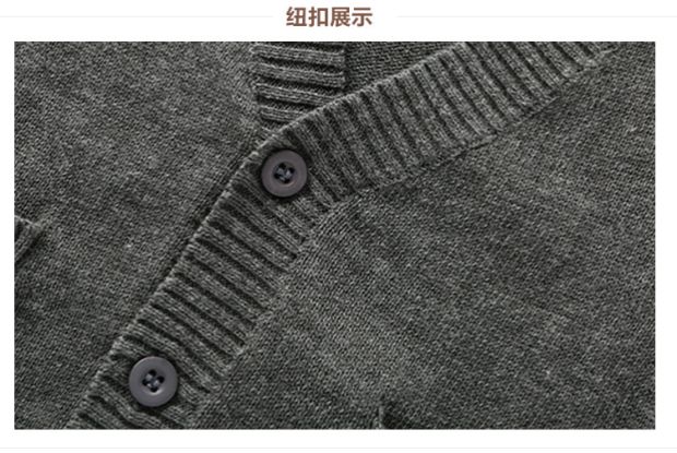 [Giải mã bị hỏng] Áo len cho bé mùa xuân và mùa thu đông xuân bé trai vest bé 1 tuổi 0 bé shop ao khoac tre em dep