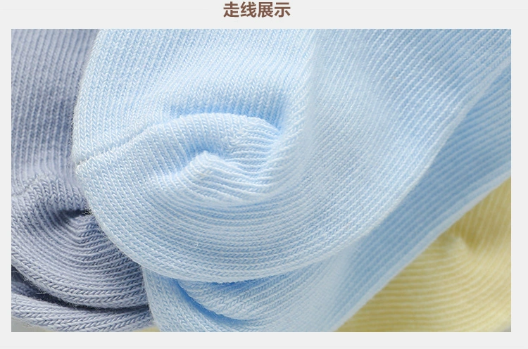 Giày và vớ cho trẻ sơ sinh Vớ cotton mùa xuân và vớ cho trẻ em