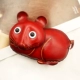 Ví da bò nữ mềm em gái trẻ em mini Hàn Quốc handmade phim hoạt hình dễ thương túi da động vật