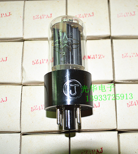 New dawn 5Z4PA J vacuum tube rectifier tube (bakelite seat) straight generation 5U4C5Z4P