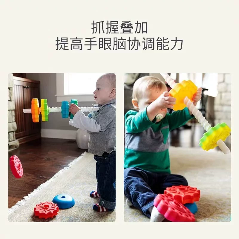 Fatbrain, башня, детский Jenga для раннего возраста, 1 год