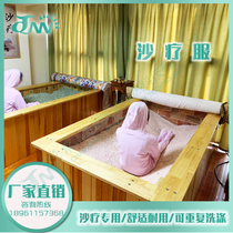 Miracle warm cotton salt therapy Jade therapy clothing sand therapy sand moxibustion suit hooded shoes and gloves sand moxibustion sand therapy clothes