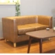 Đơn giản thanh nhỏ sofa căn hộ retro để làm ghế sofa cũ đôi boong vải cửa hàng quần áo sofa ba chỗ ngồi - Ghế sô pha sofa nỉ