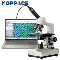 40X-640X单目学生教学生物视频显微镜USB500万电子目镜可拍照